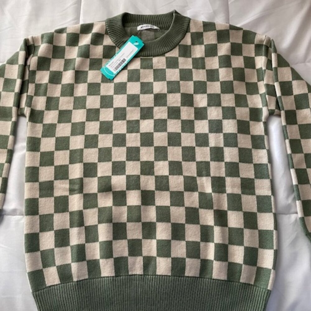 Stitchfix Staccato Jamie Long Sleeve Geometric Pattern Sweater XSP
